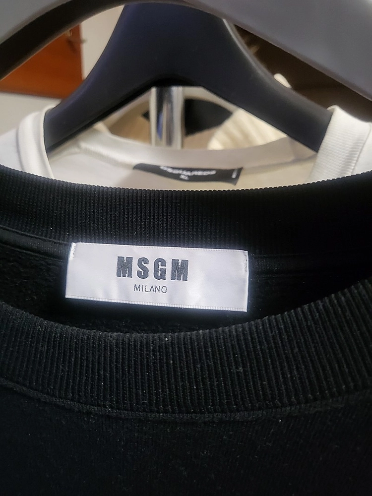 MSGM기모맨투맨 이미지