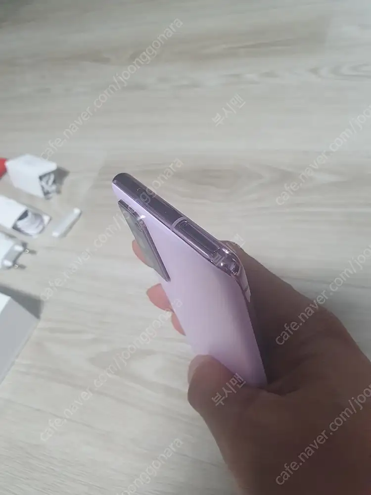 갤럭시 S20 FE 풀박스 케이스 A급 무선 충전기 포함 이미지