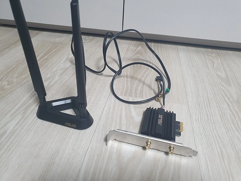 asus pce-ax58bt 와이파이6 지원 이미지