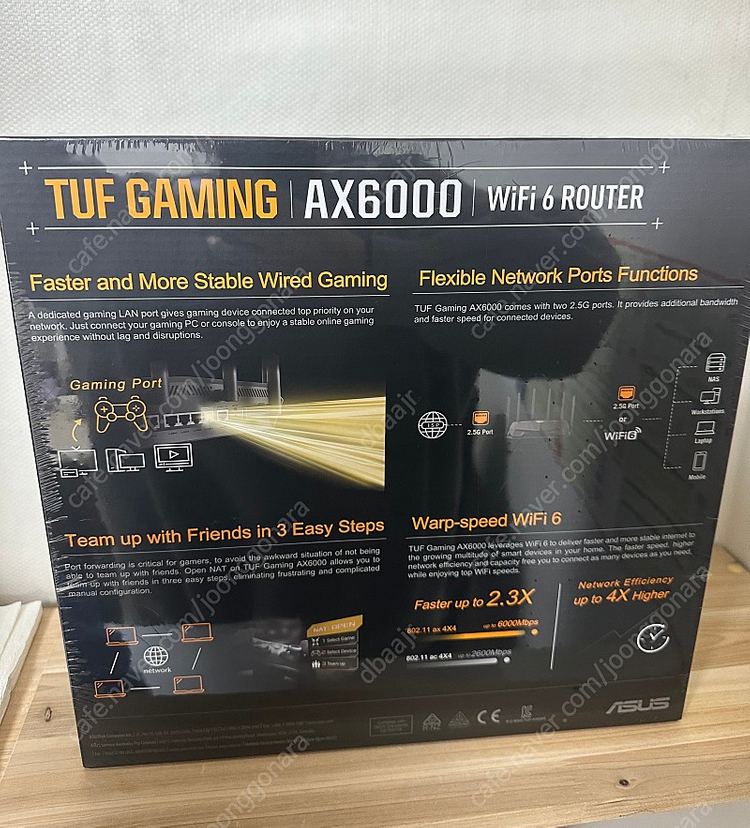 [판매] 에이수스 ASUS TUF Gaming AX6000 유무선공유기 이미지