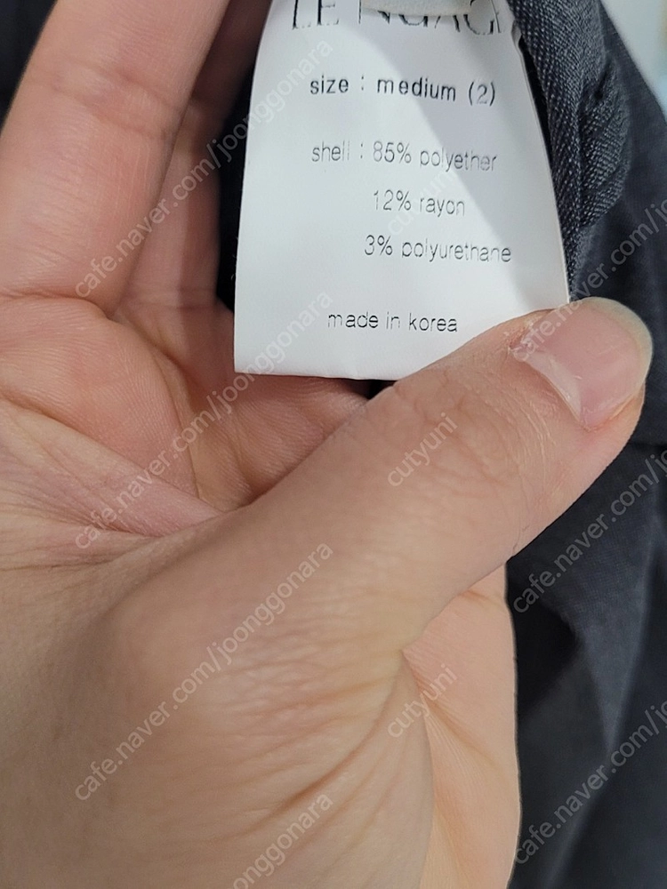고퀄 쓰리핀턱 슬랙스 택1 이미지