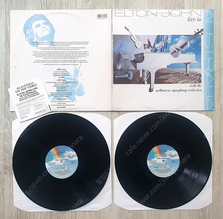 (LP 판매) 팝락 - 엘튼 존 (Elton John) Live In Australia (With The Melbo... 이미지