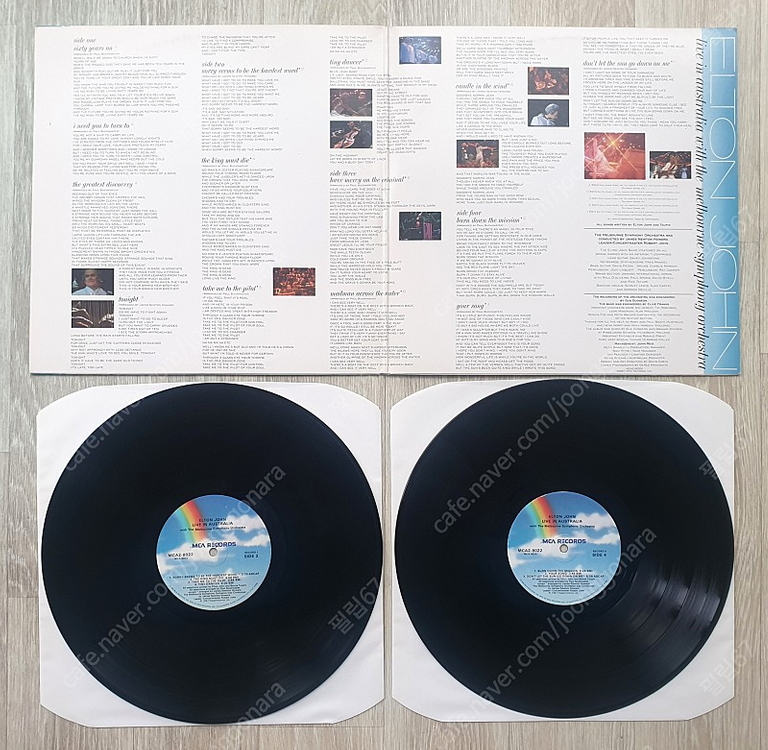 (LP 판매) 팝락 - 엘튼 존 (Elton John) Live In Australia (With The Melbo... 이미지