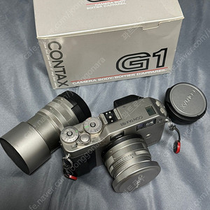 콘탁스 G1 , 28mm , 90mm 렌즈 포함 80만원