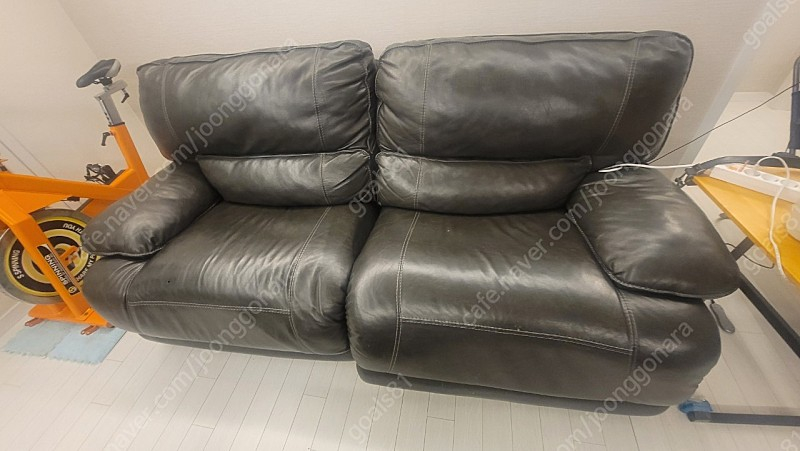 리클라이너3인 소파 이미지
