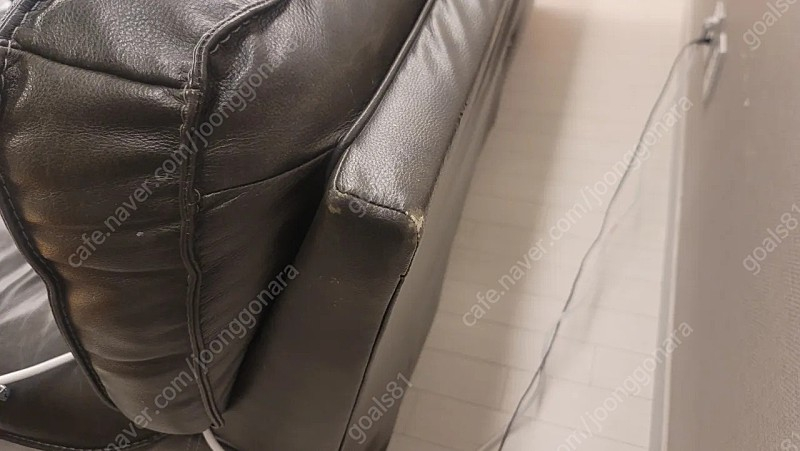 리클라이너3인 소파 이미지