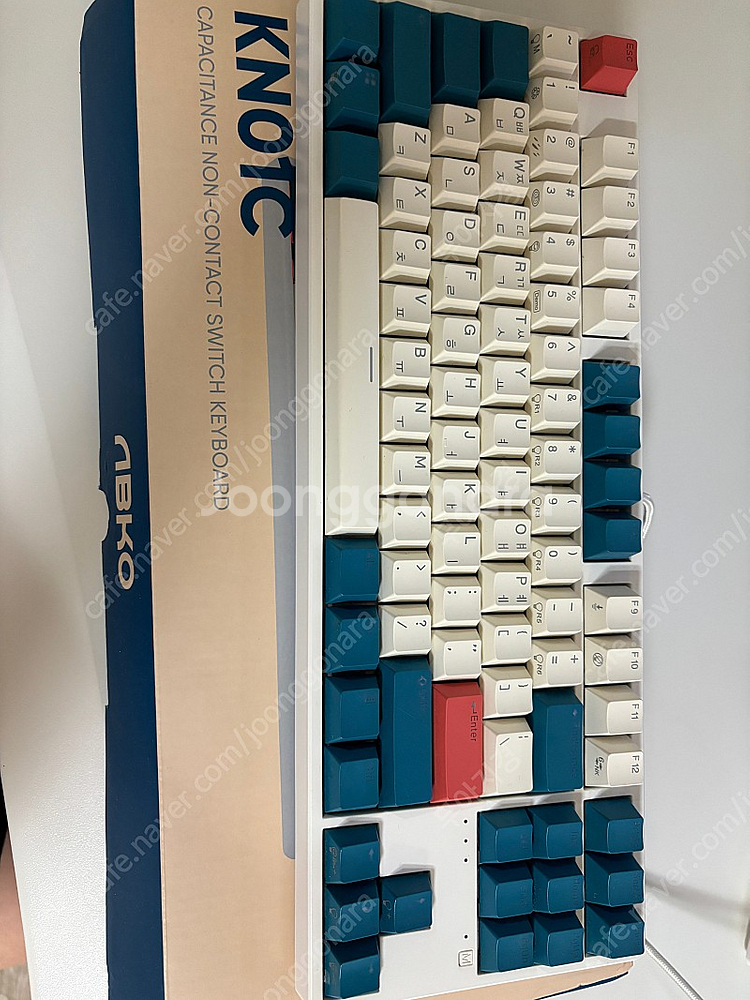 앱코 KN01C 무접점 텐키리스 키보드--1