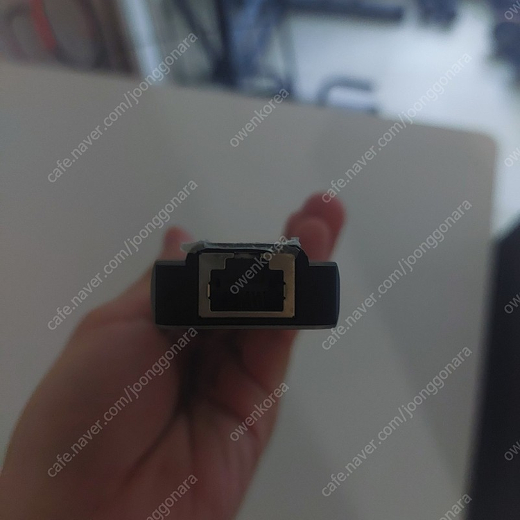 C타입 멀티허브 랜선 포함 8포트(HDMI 안 됨) 이미지