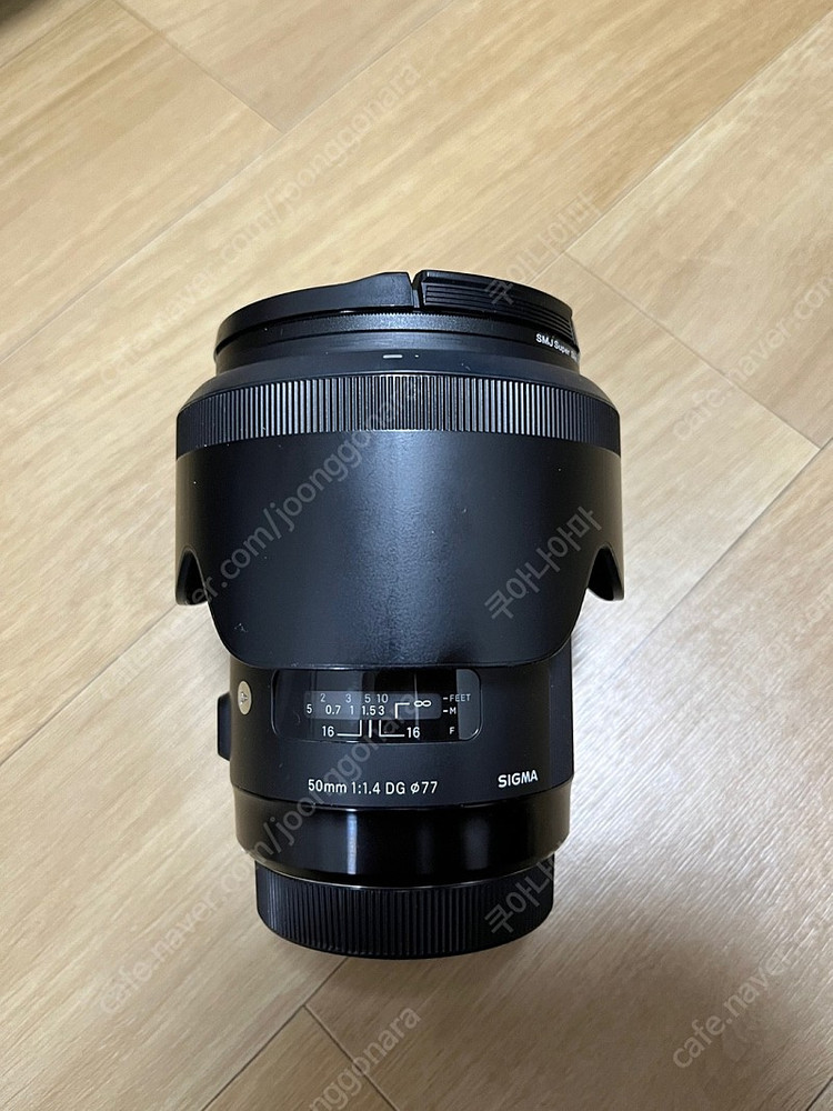시그마 50mm f1.4, 시그마 아트 오식이 캐논마운트(EF) 팝니다 이미지
