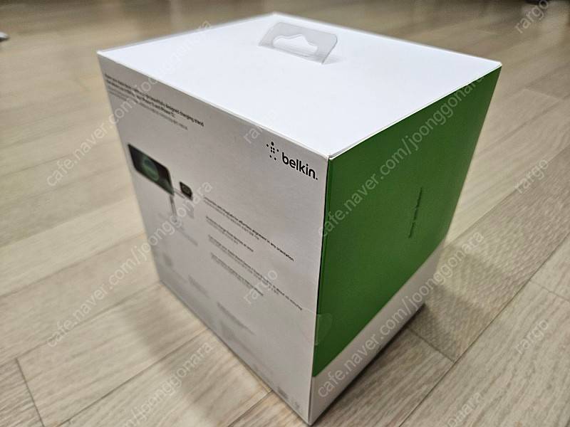 벨킨 부스트업 프로 3in1 맥세이프 15W 무선 충전 스탠드 WIZ017kr 화이트 미개봉--2