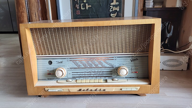 독일 GRAETZ MELODIA 518 진공관 라디오 이미지