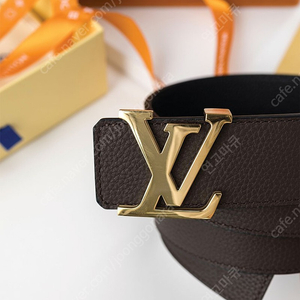 루이비통 [LOUIS VUITTON] LV 미러 리버서블 양면 벨트 블랙&브라운