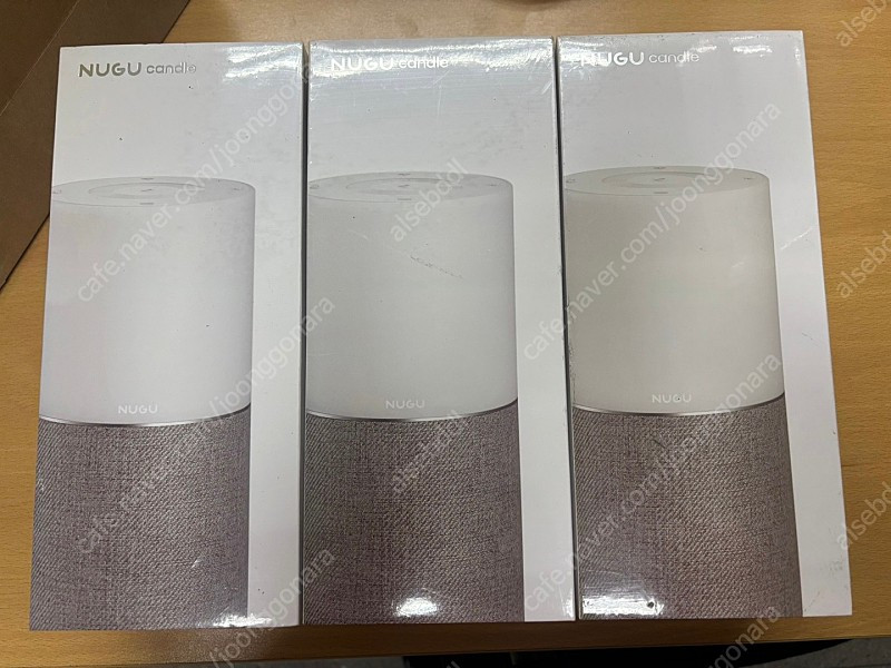 누구캔들 NU110WA 블루투스 스피커 화이트 (미개봉) 이미지