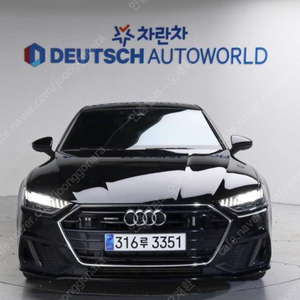 [아우디]A7 (4K) 50 TDI 콰트로 프리미엄 /2020 년 /81,474km /316루3351