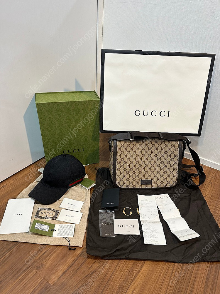 상태 A급 구찌 수프림 캔버스 메신저백 크로스백 L사이즈 팝니다 (개인) 이미지