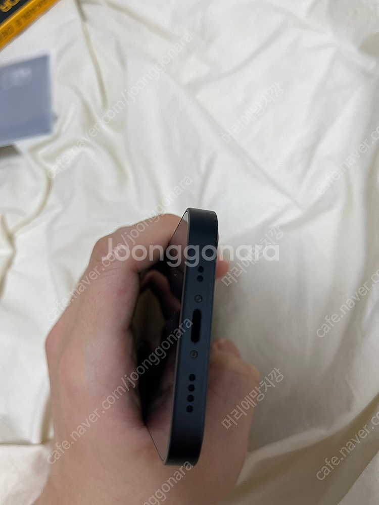 아이폰 13 미니 미드나이트 128g 자급제 풀박스--3