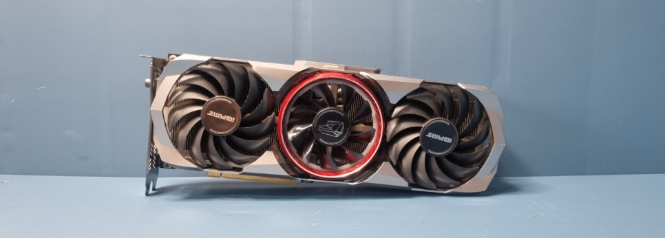 [판매]기가바이트 컬러풀 RTX3070 TI 8GB 비젼(화이트), 어드벤스 이미지