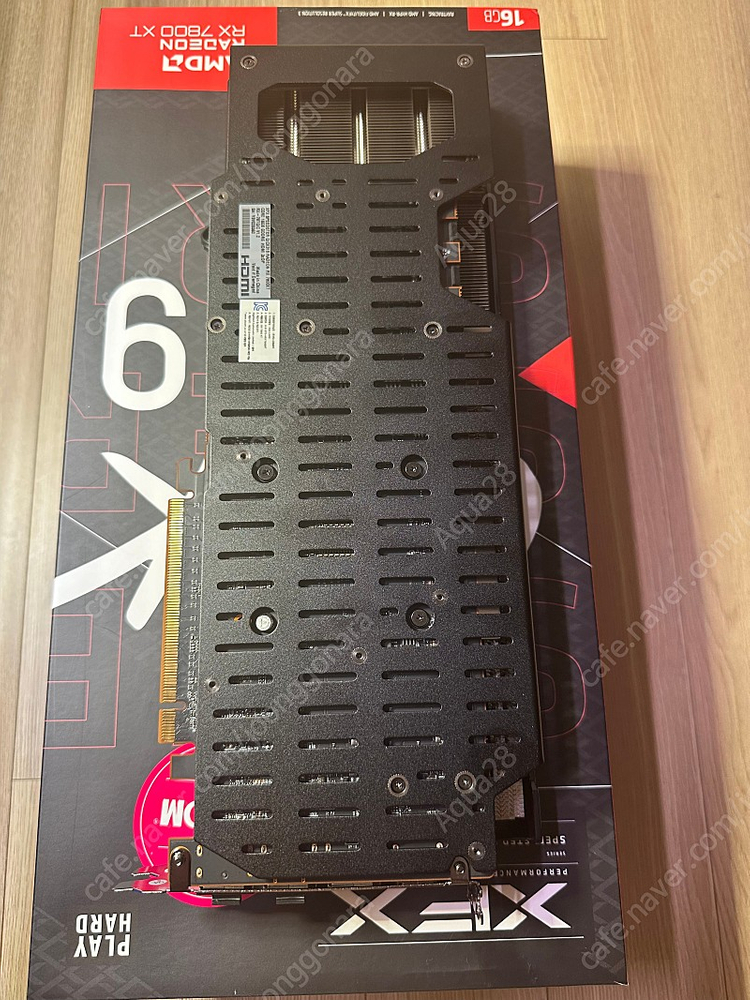 라데온 7800xt xfx 퀵실버319 판매 이미지