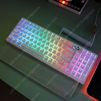 지데빌 G810 JAVELIN 유무선 LCD 기계식 게이밍 키보드 판매합니다. 이미지