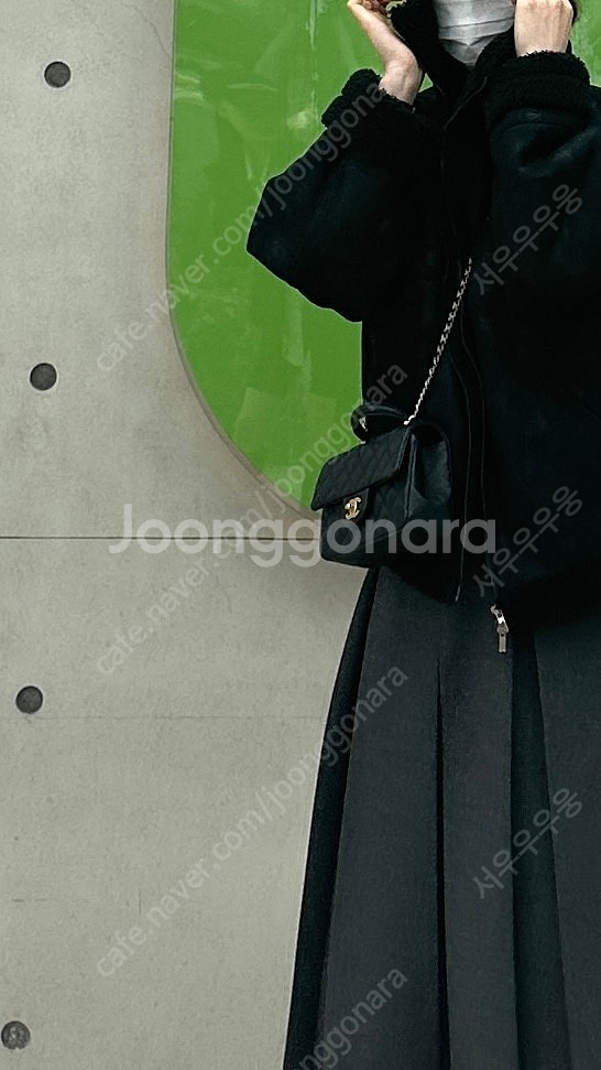 샤넬 탑핸들 캐비어--3