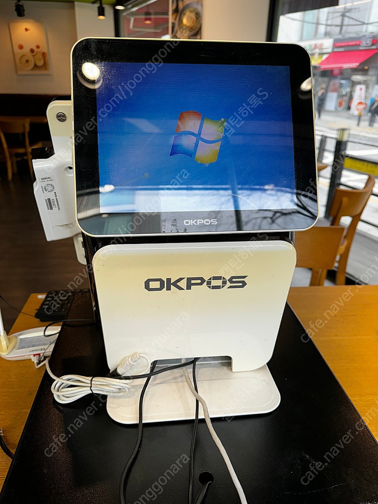 okpos 포스기기+돈통+사인패드등 풀셋판매합니다. 이미지