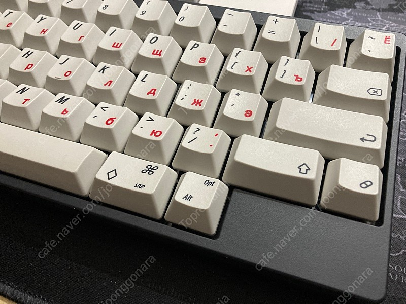 해피해킹 하이브리드 저소음 개조 이미지