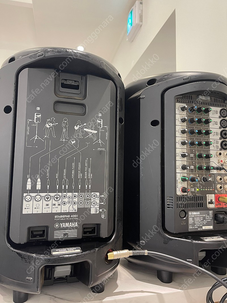 야마하 스테이지파스 400i 앰프스피커 이미지