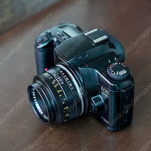 라이카R 주미크론R 50mm f2 렌즈 & EOS 3000 필름카메라