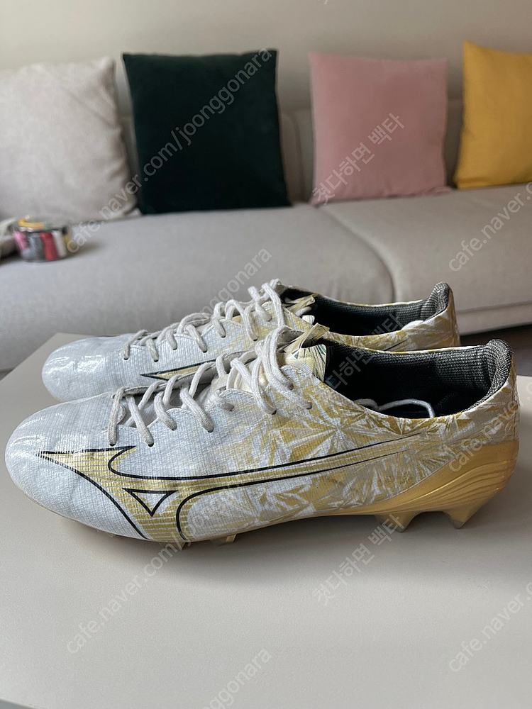 미즈노 알파 α 엘리트 MD 골드팩 265팝니다 이미지