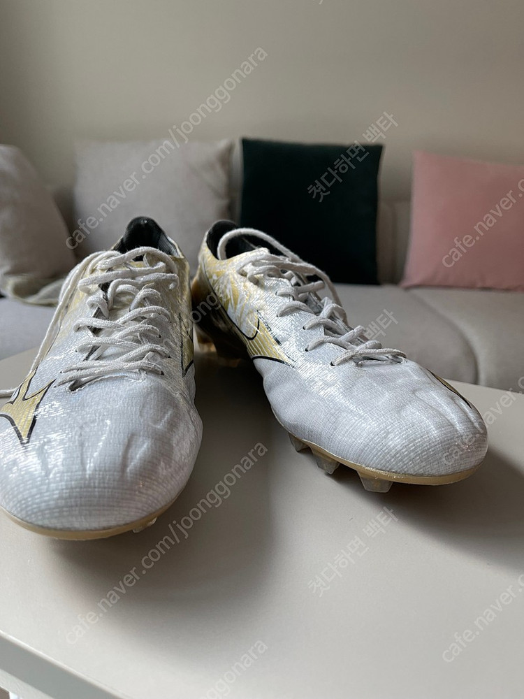 미즈노 알파 α 엘리트 MD 골드팩 265팝니다 이미지