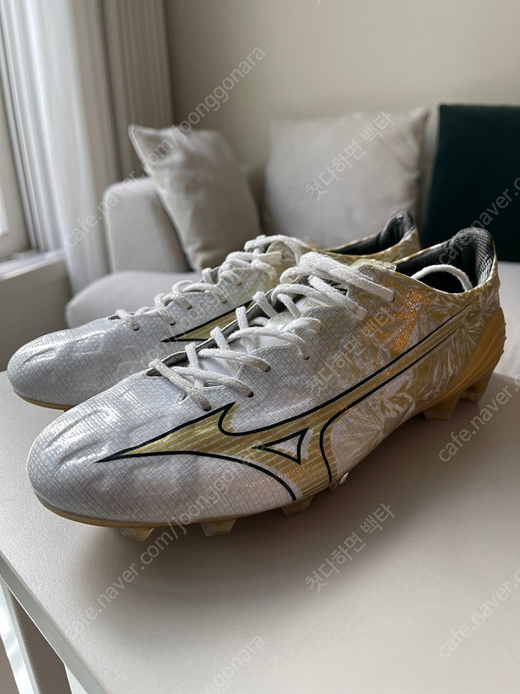 미즈노 알파 α 엘리트 MD 골드팩 265팝니다 이미지