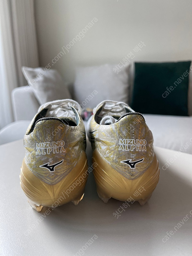 미즈노 알파 α 엘리트 MD 골드팩 265팝니다 이미지