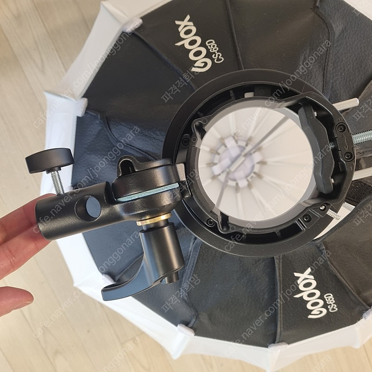 고독스 godox s2 신형 브라켓 + CS-65D 랜턴 조명--1