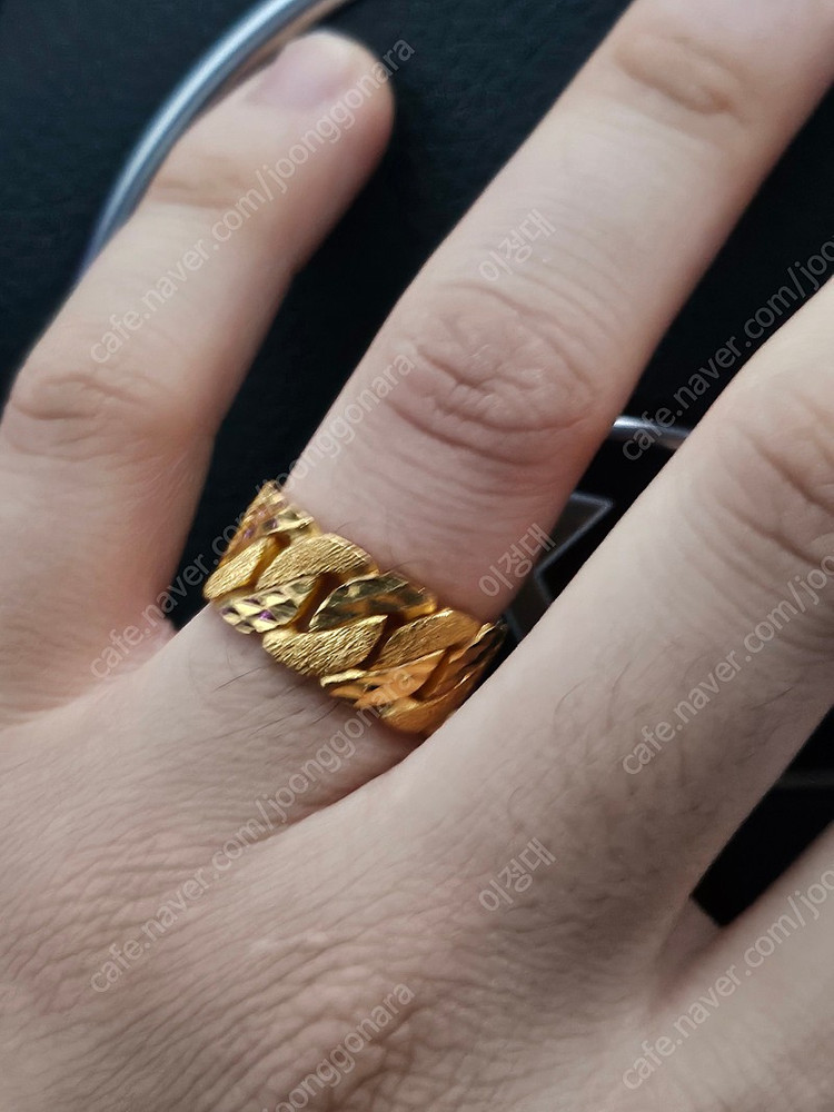 24k 순금 5돈 반지 팝니다 이미지