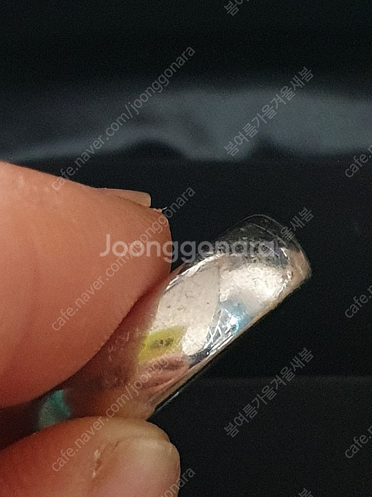 티파니 PT950 루시다 정품반지 (6mm)--3