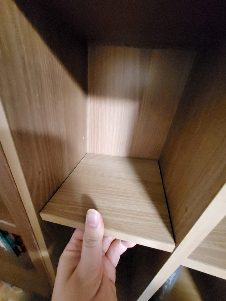 한샘5단 책장+ 바스켓 세트 이미지