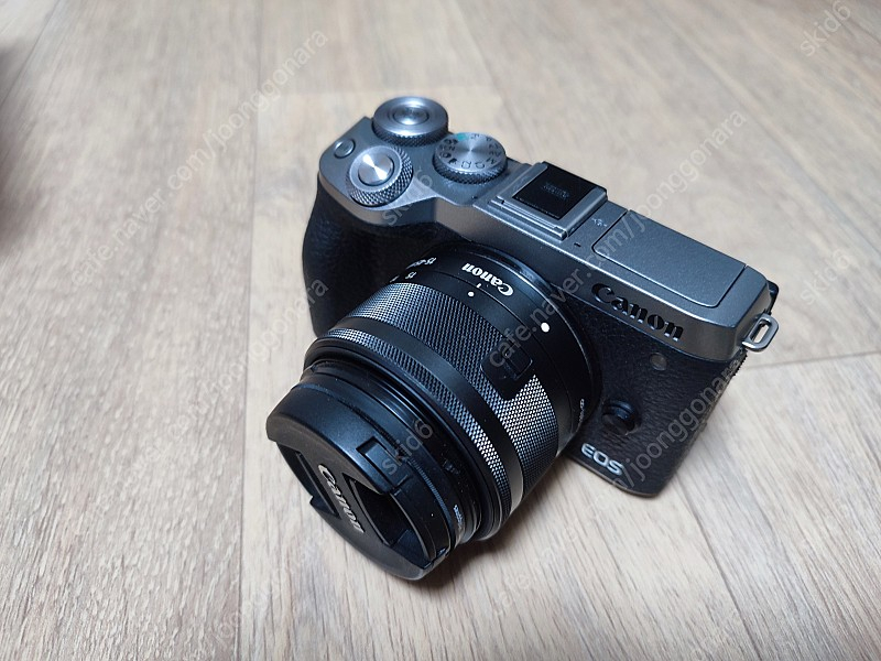 캐논 eos M6 mark II 15-45mm 킷트 풀박스 팝니다 이미지
