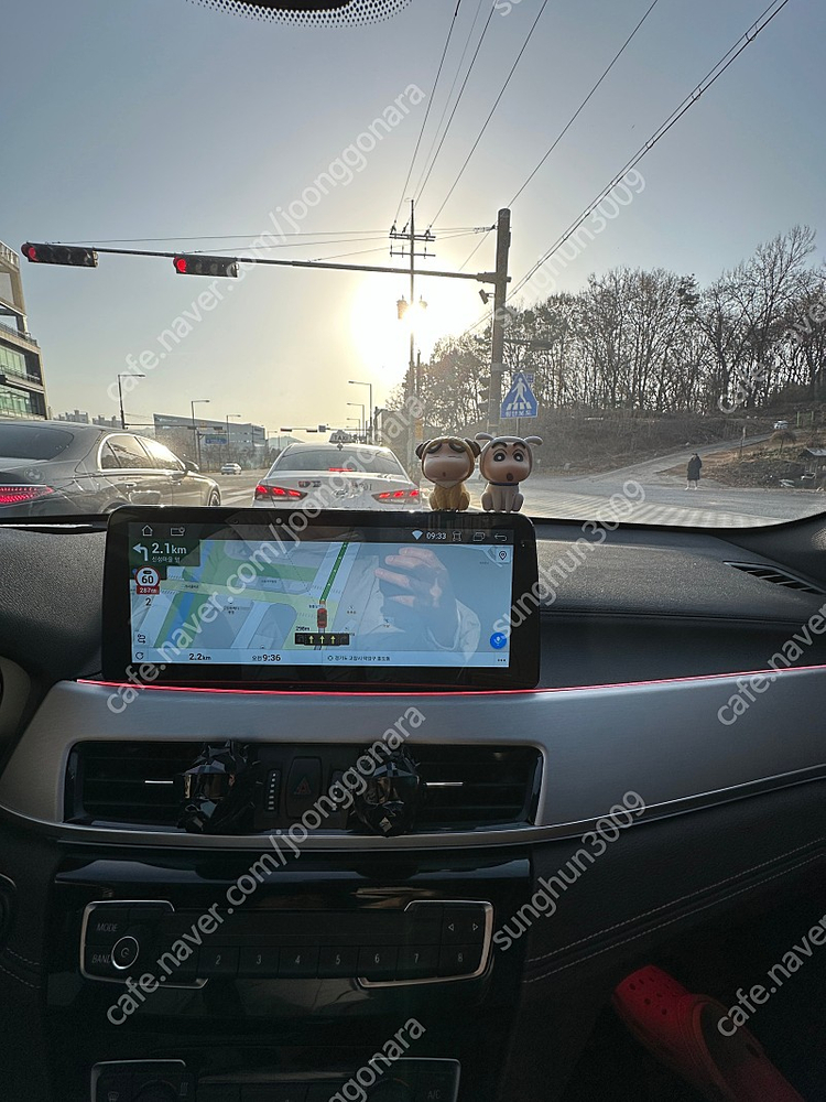 bmw x1 12.3인치 안드로이드모니터 이미지