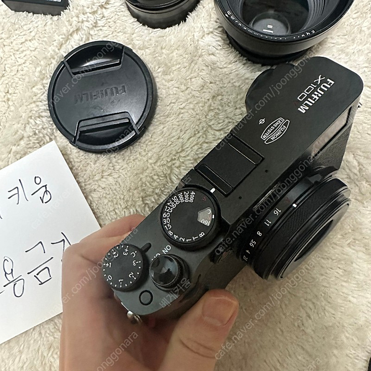후지필름 x100v 렌즈세트(보증25년12/17까지 이미지