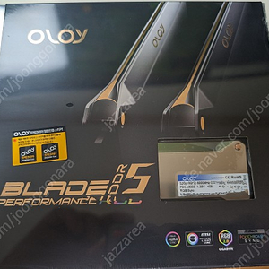 oloy ddr5 32gb(16x2) 6000 cl32 미개봉 판매합니다