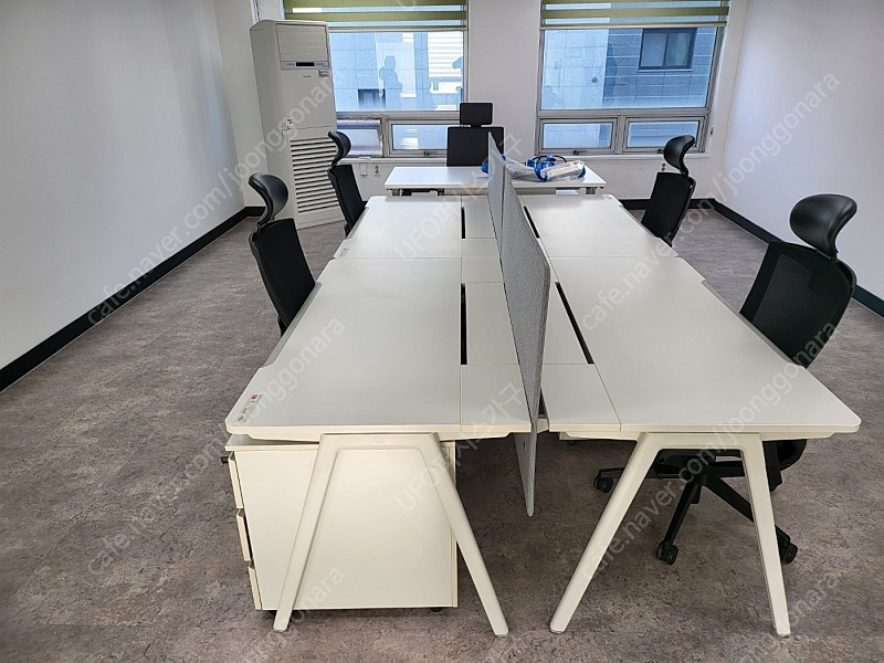 퍼시스 인에이블 덕트형 책상 1400*800 (FDD014)-사무실,사무용,학생 책상 이미지