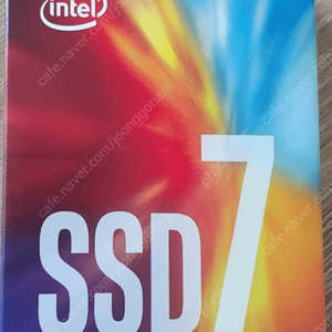 미개봉 인텔 760P 시리즈 M.2 2280 NVMe SSD 256G 대구 직거래 가능