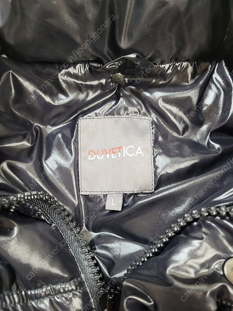 남성 DUVETICA 다운패딩 100호 (블랙) 가슴57 / 총장66 / 소매64 / 어깨48 이미지