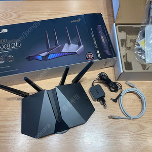 ASUS RT-AX82U AX5400 듀얼밴드 와이파이6 공유기 팝니다