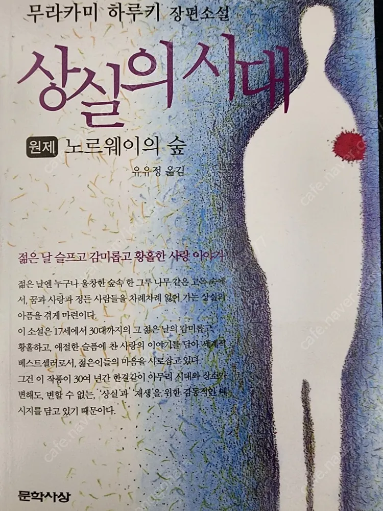 상실의 시대 책 판매합니다 이미지