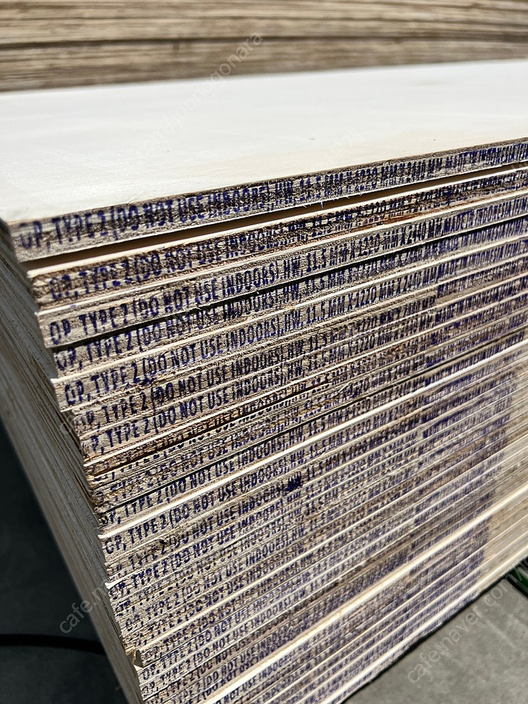 [팝니다] 베트남, 인도네시아 4x8 11.5t 합판 OSB (지역;인천,양산,칠곡등에서 출고가능) 판매합니다--2