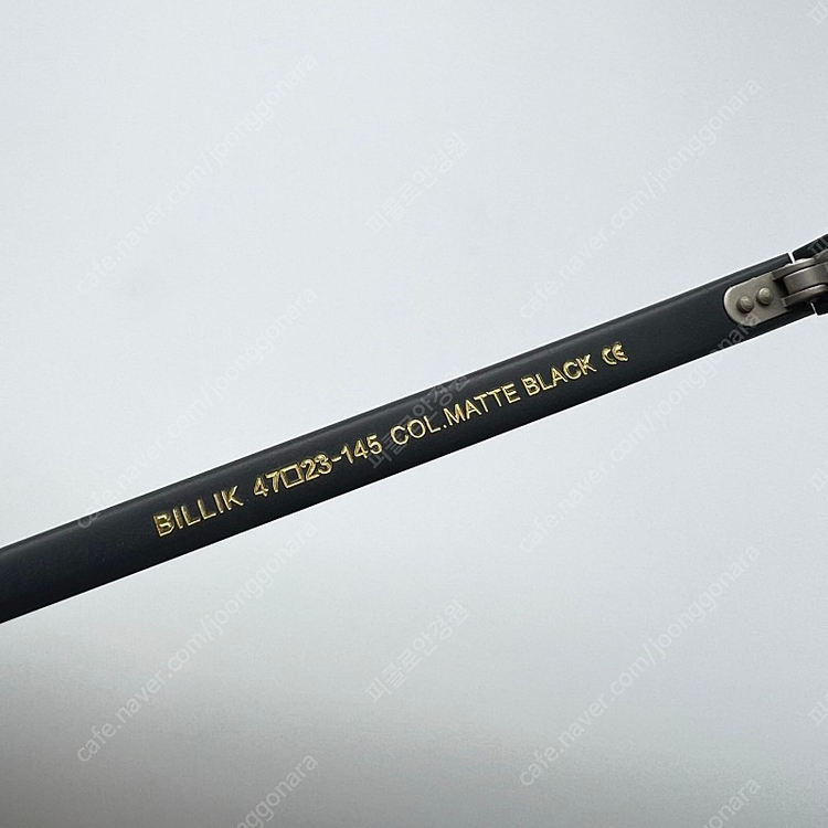 모스콧 빌릭 BILLIK 블랙 무광 신품급 (안경렌즈 무료) 이미지