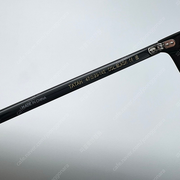 모스콧 타타 블랙 47 신품급 풀구성 (안경렌즈 무료제공) 이미지