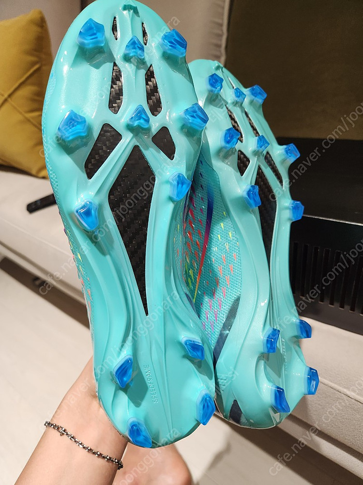 (손흥민, 이강인 축구화)아디다스 스피드포탈 + fg 카타르팩 판매 이미지