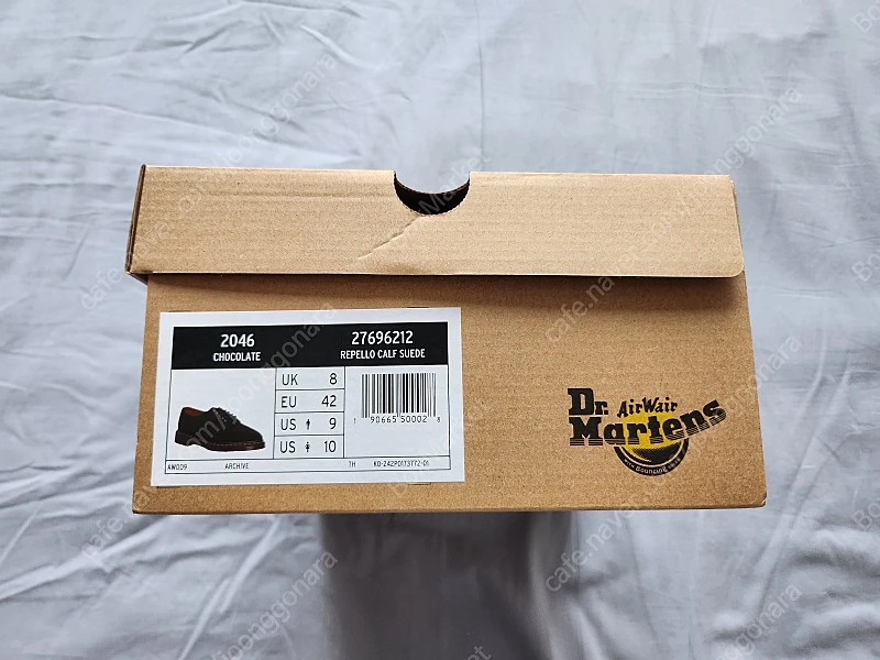 닥터마틴 리펠로 스웨이드 270사이즈 이미지